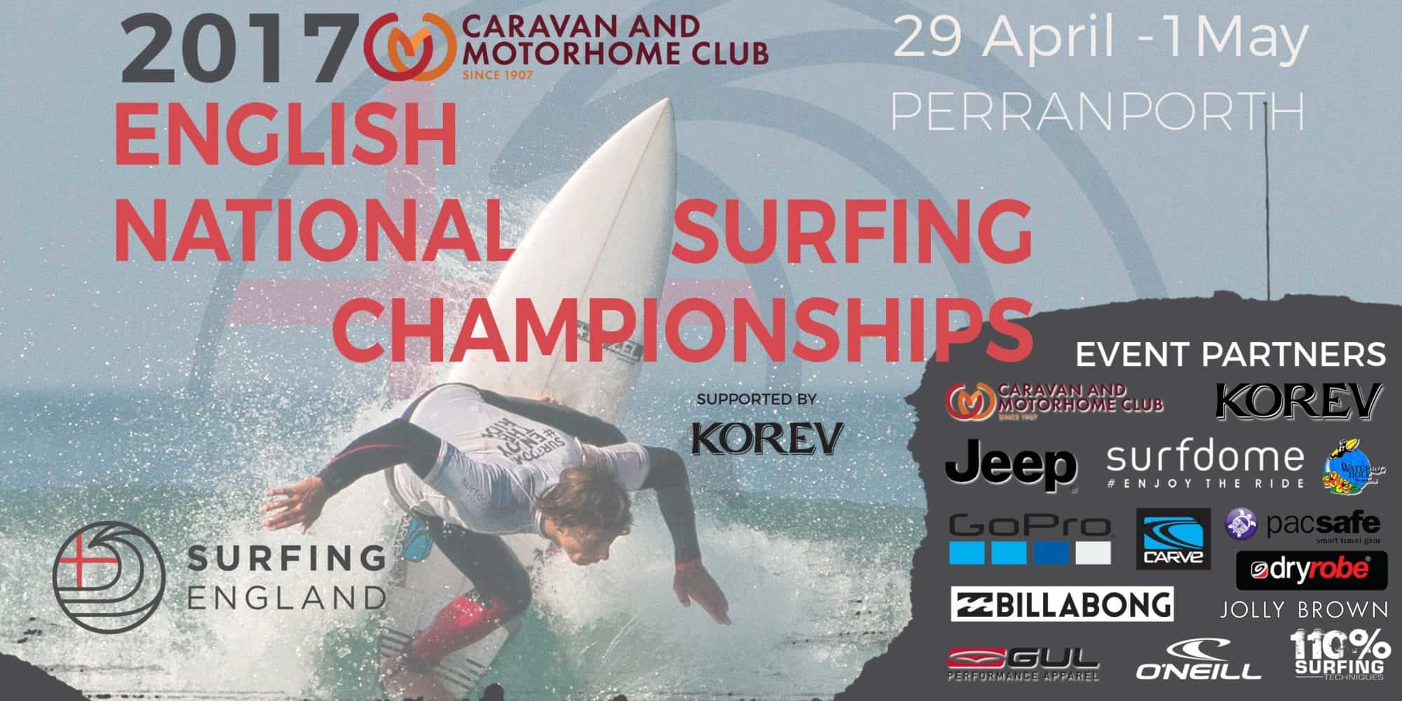 2017 English National Surfing Championships - Surfing England
