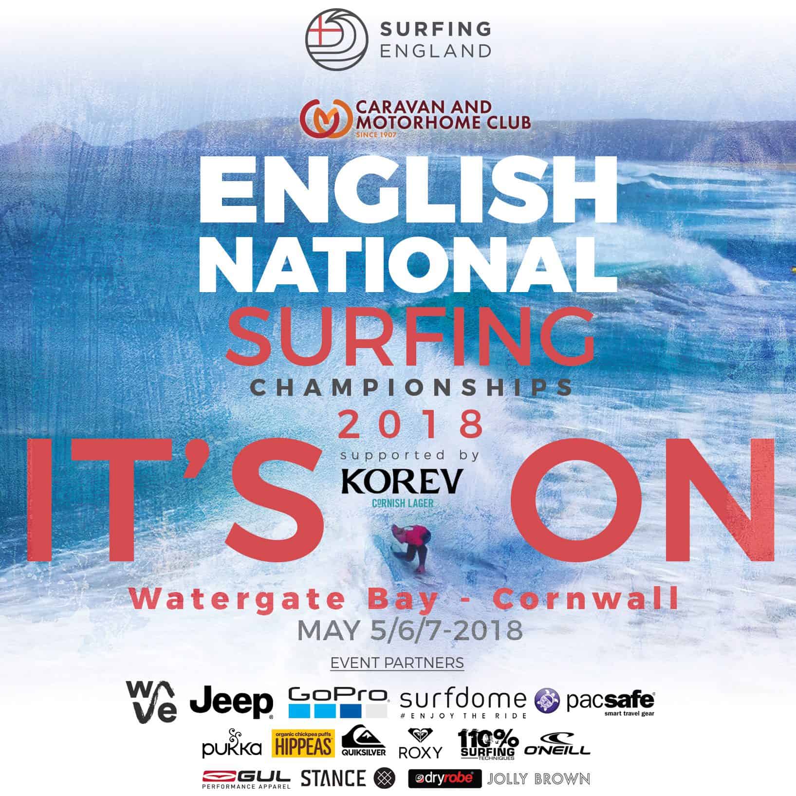 IT'S ON - English National Surfing Championships - Surfing England