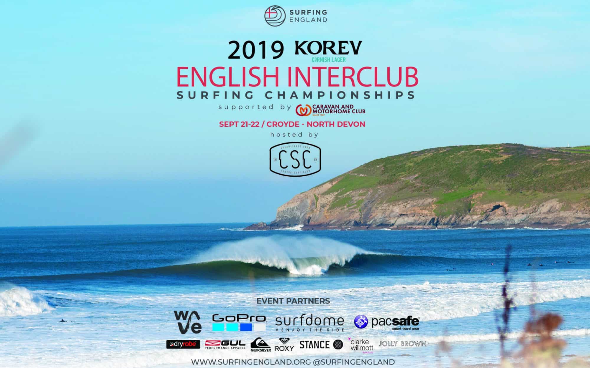 Entry Opens for the 2019 English Surfing Championships