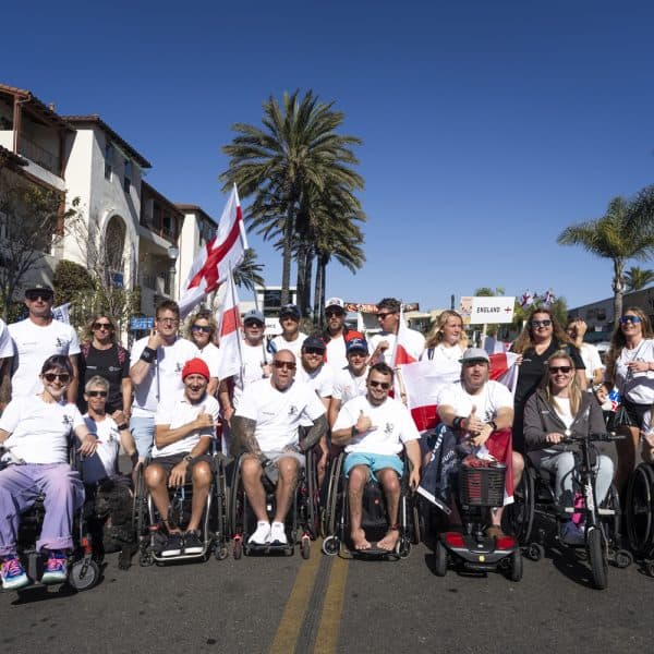 Team England Para team photo from the International Surf Association Para World Championship 2024