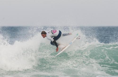 Stanley Norman mixing it up with a backhand fin ditch